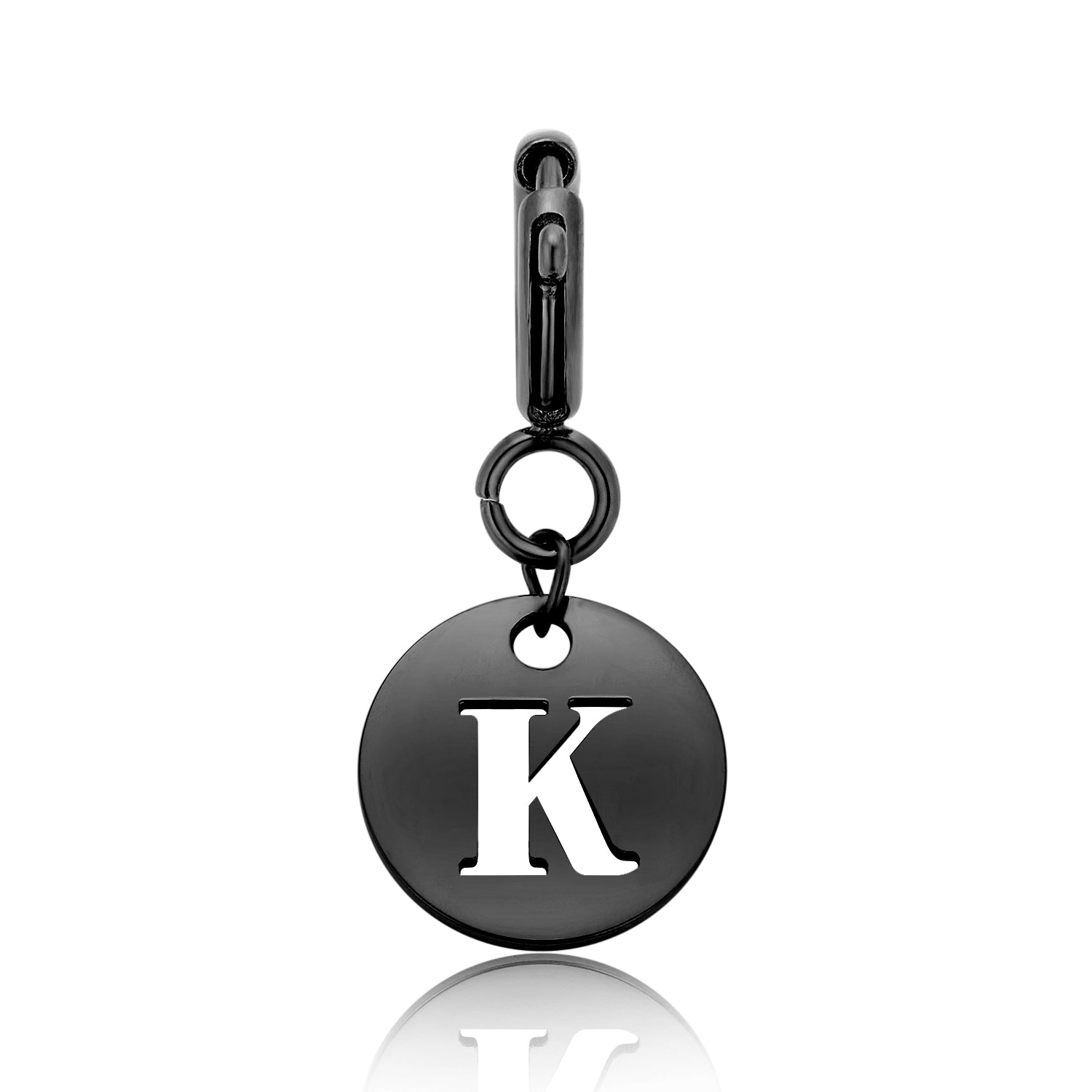 totwoo Letter Charm (Silver/Rose Gold/Black)