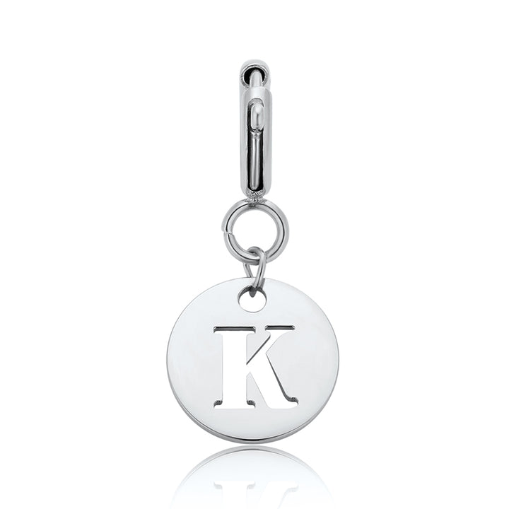 totwoo Letter Charm (plata/oro rosa/negro)
