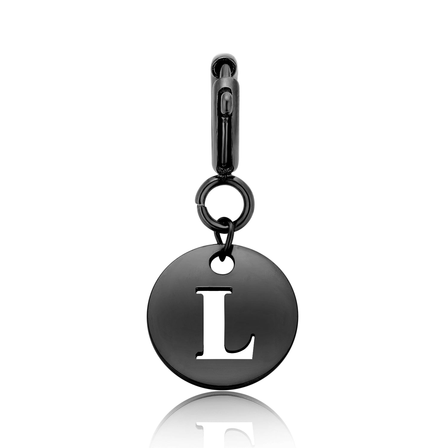 totwoo Letter Charm (Silver/Rose Gold/Black)