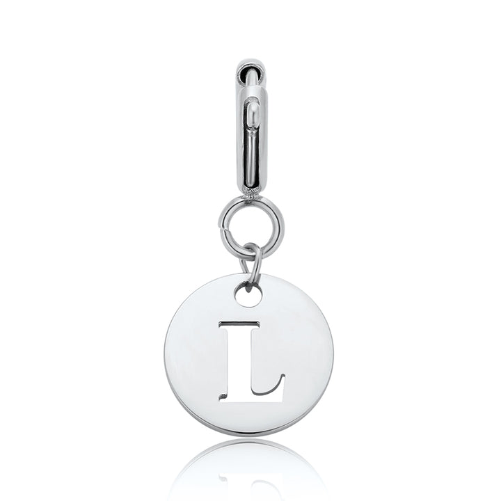 totwoo Letter Charm (plata/oro rosa/negro)