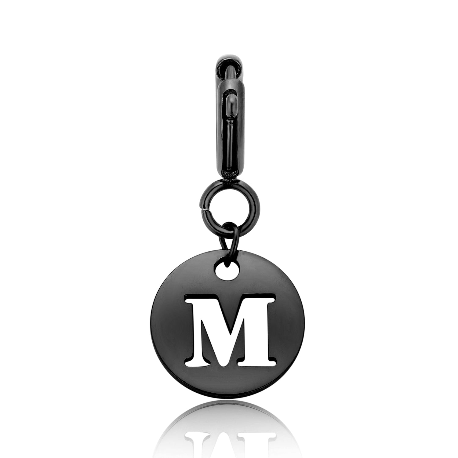 totwoo Letter Charm (Silver/Rose Gold/Black)