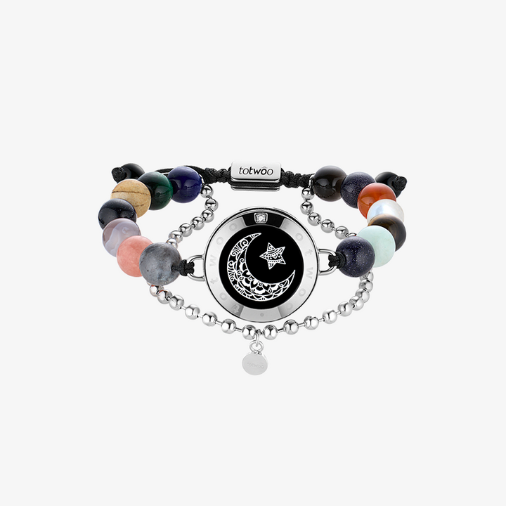 Mond -Touch -Armband mit Energieperlen