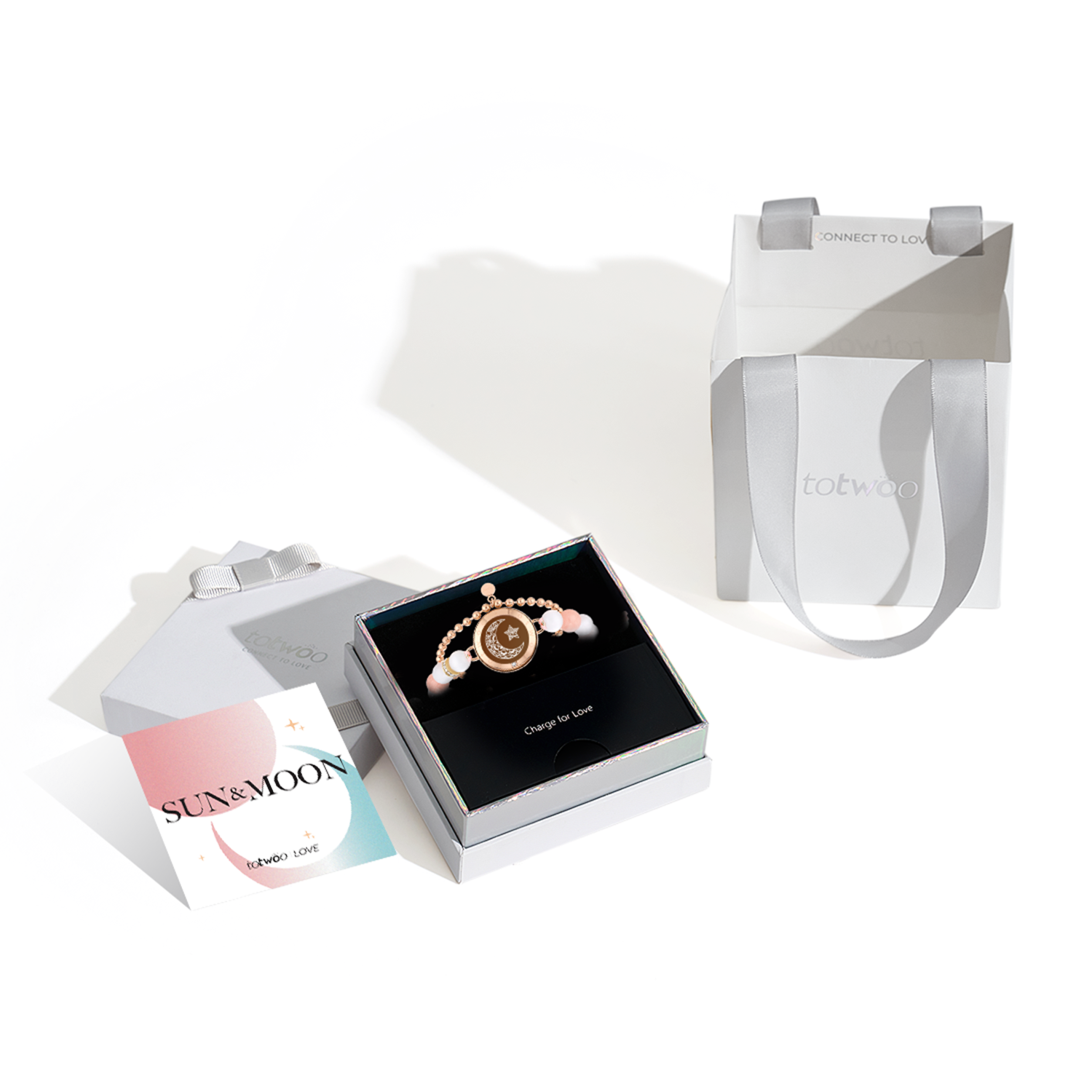 Moon Touch Bracelet with Phantasmal Beads