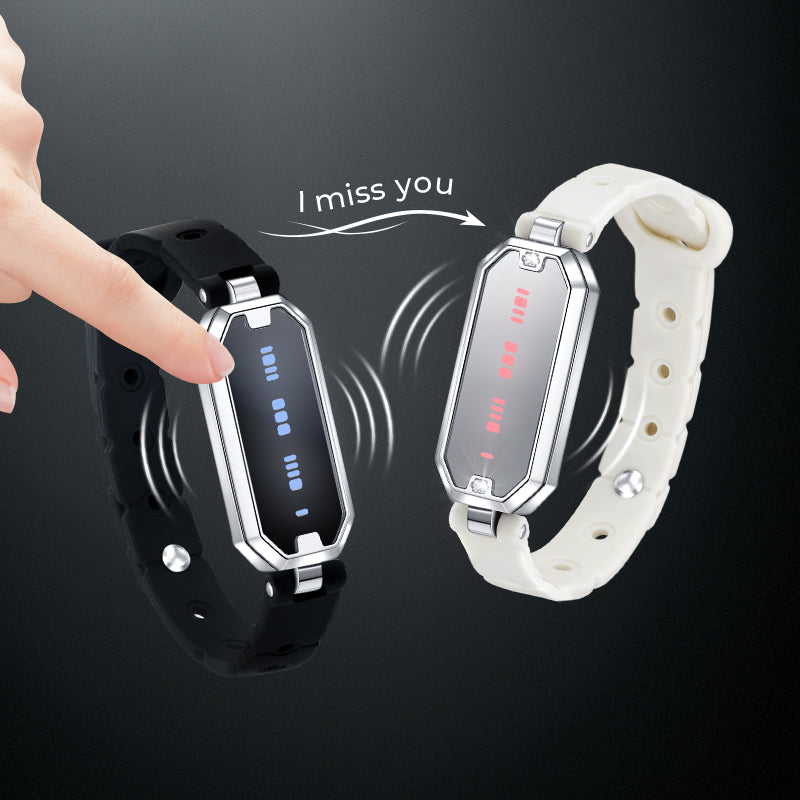 [10th Anniversary Limited Edition] Morse Love Touch Bracelets with Silicone