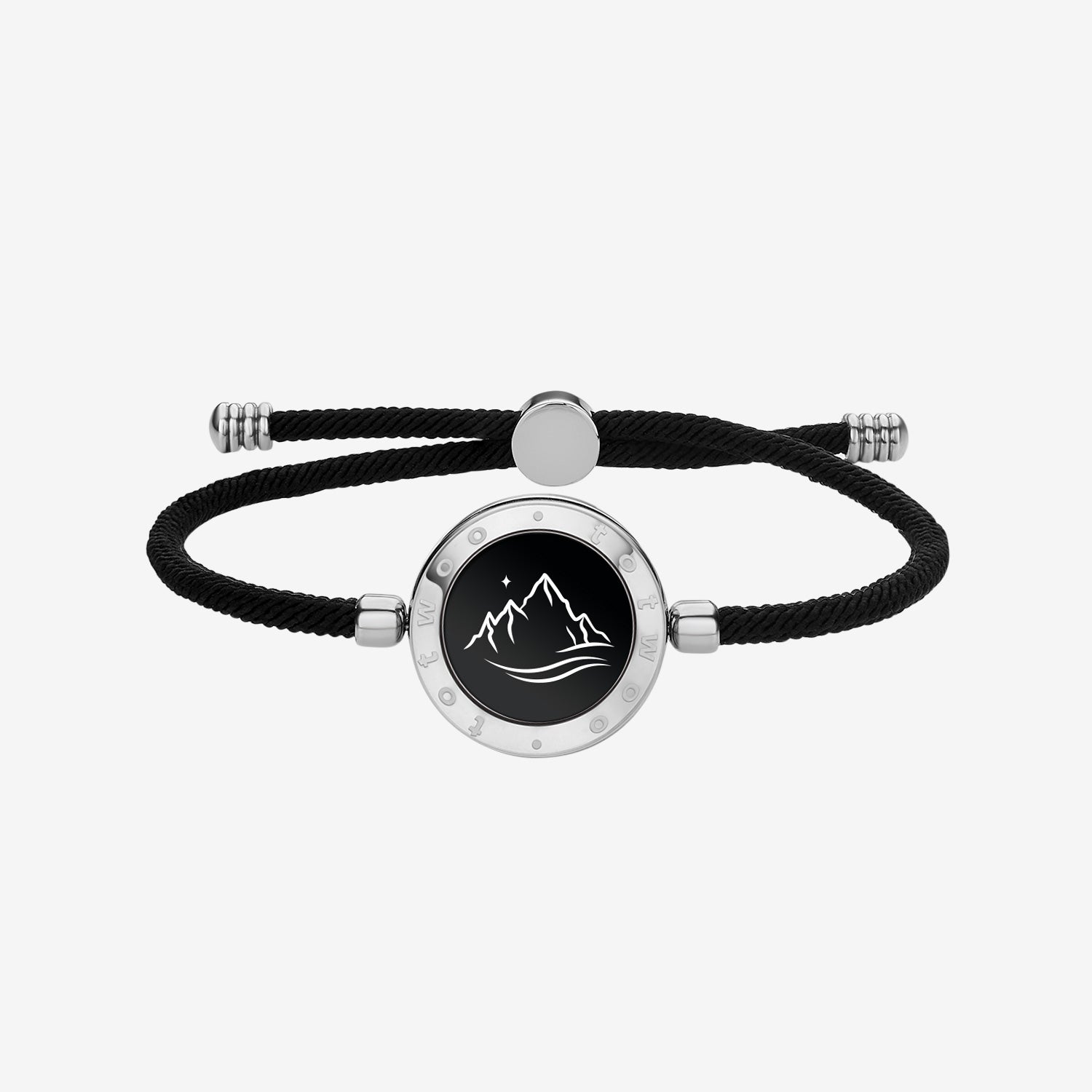 Mountain Touch Bracelet with Milan Rope Single