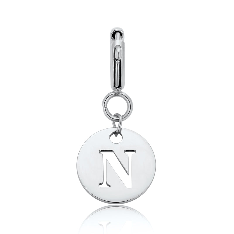 totwoo Letter Charm (Silver/Rose Gold/Black)