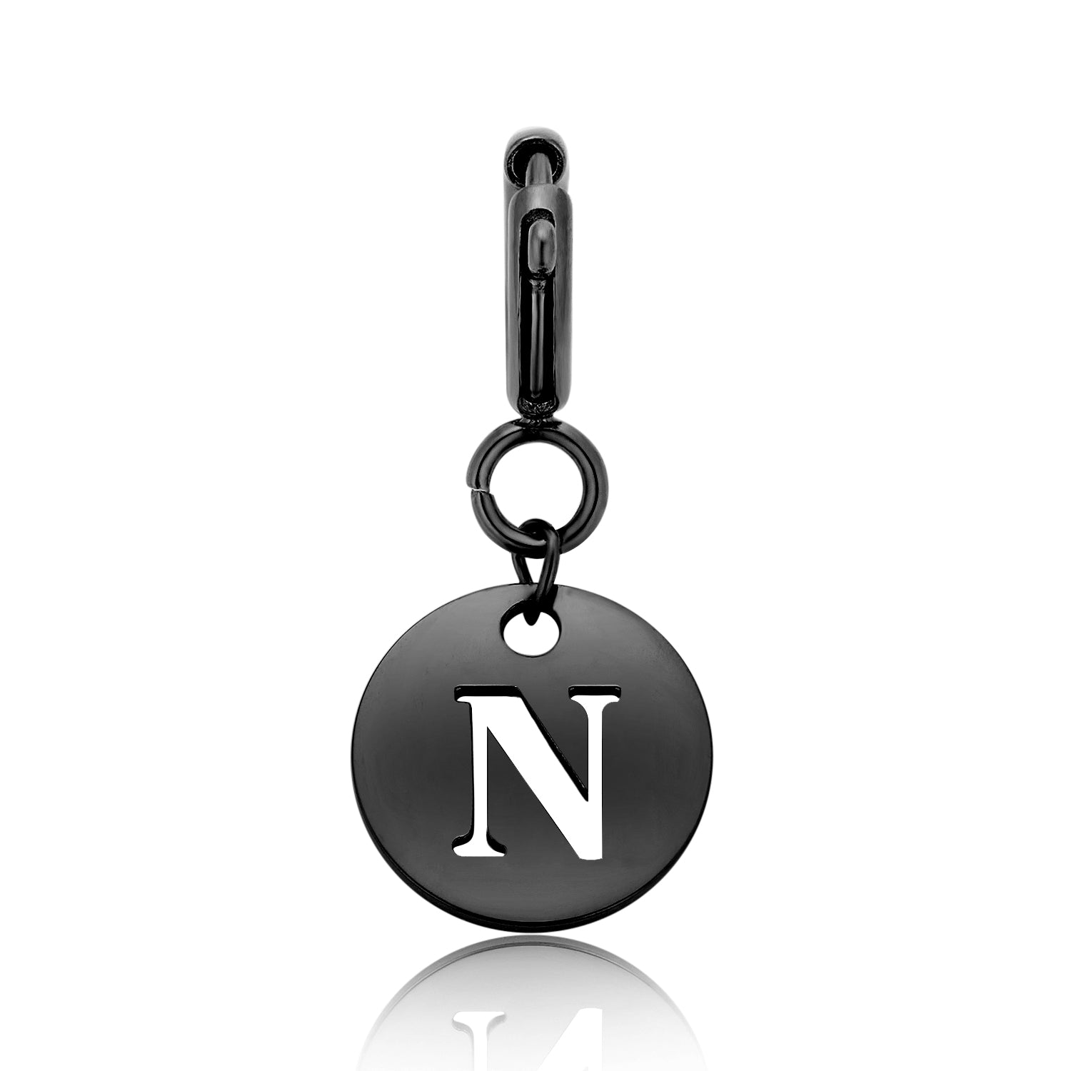 totwoo Letter Charm (Silver/Rose Gold/Black)