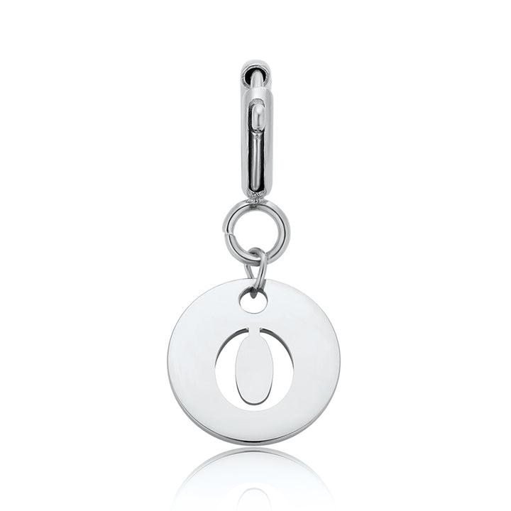 totwoo Letter Charm (plata/oro rosa/negro)