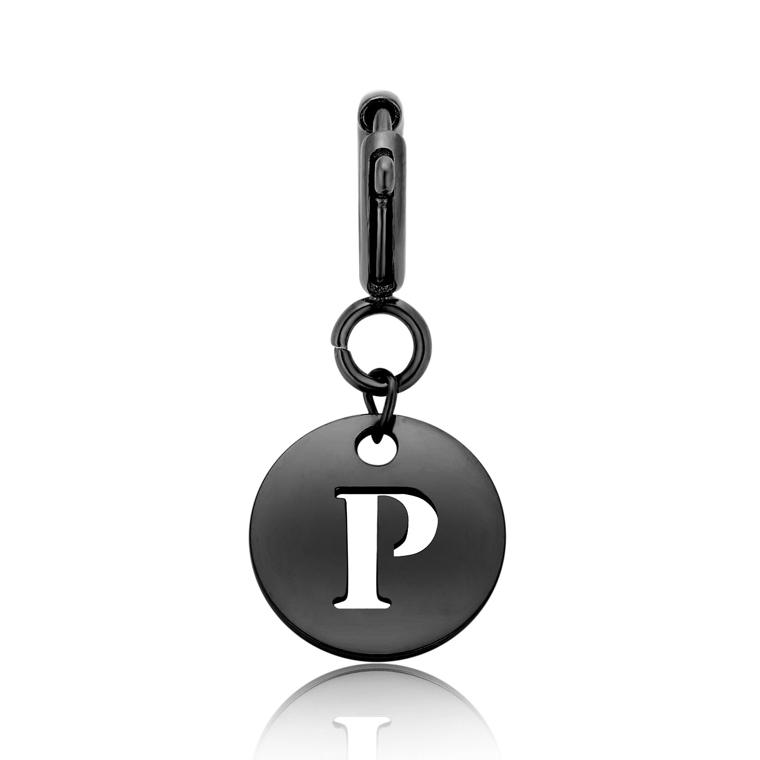 totwoo Letter Charm (Silver/Rose Gold/Black)