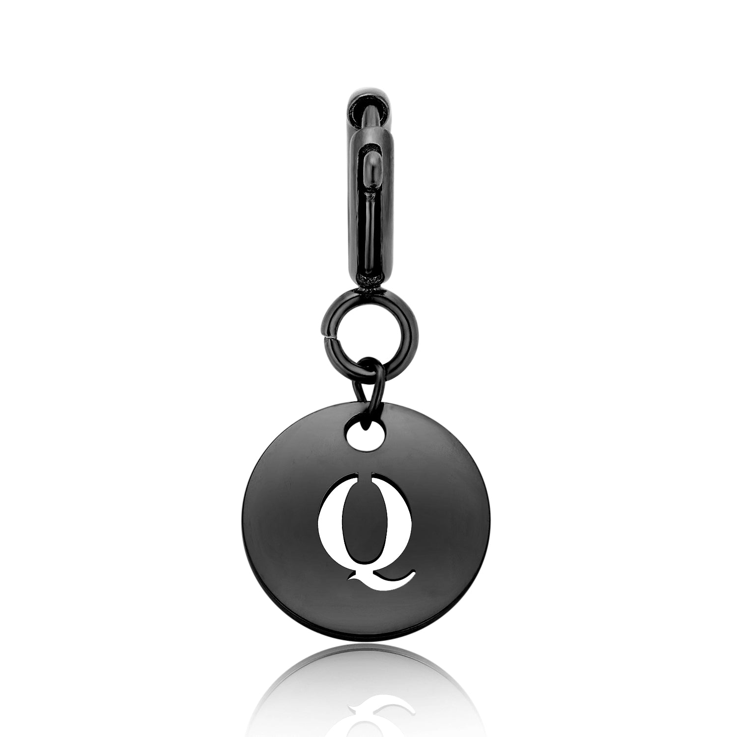 totwoo Letter Charm (Silver/Rose Gold/Black)