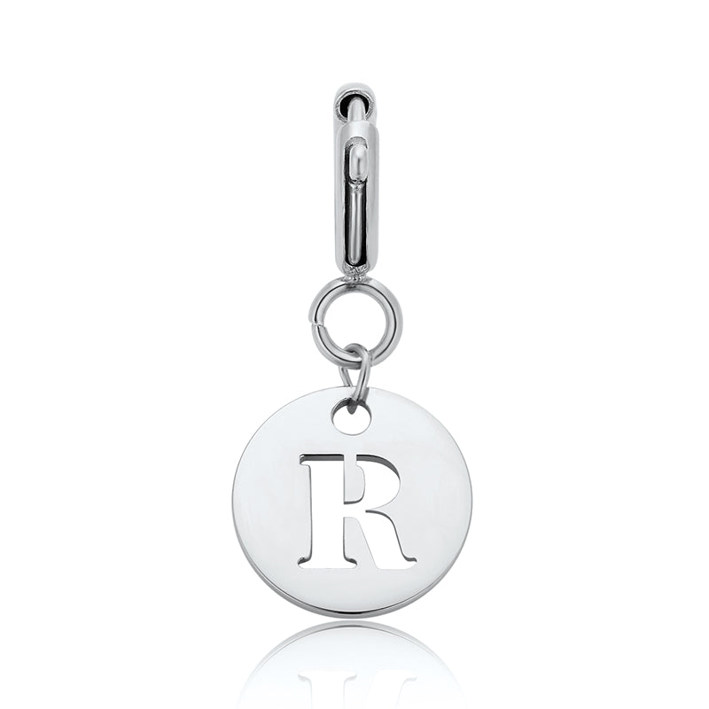totwoo Letter Charm (Silver/Rose Gold/Black)