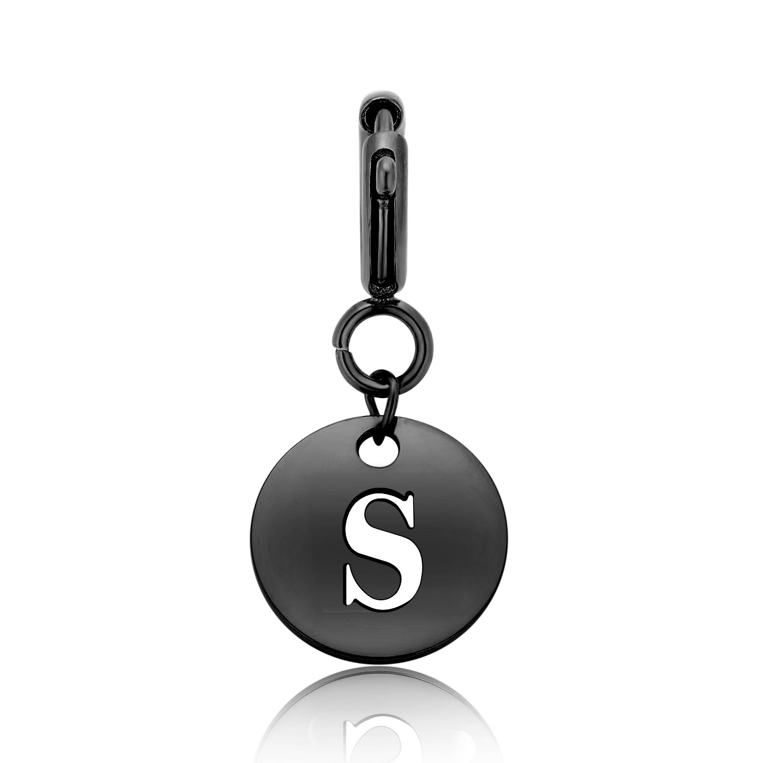 totwoo Letter Charm (Silver/Rose Gold/Black)