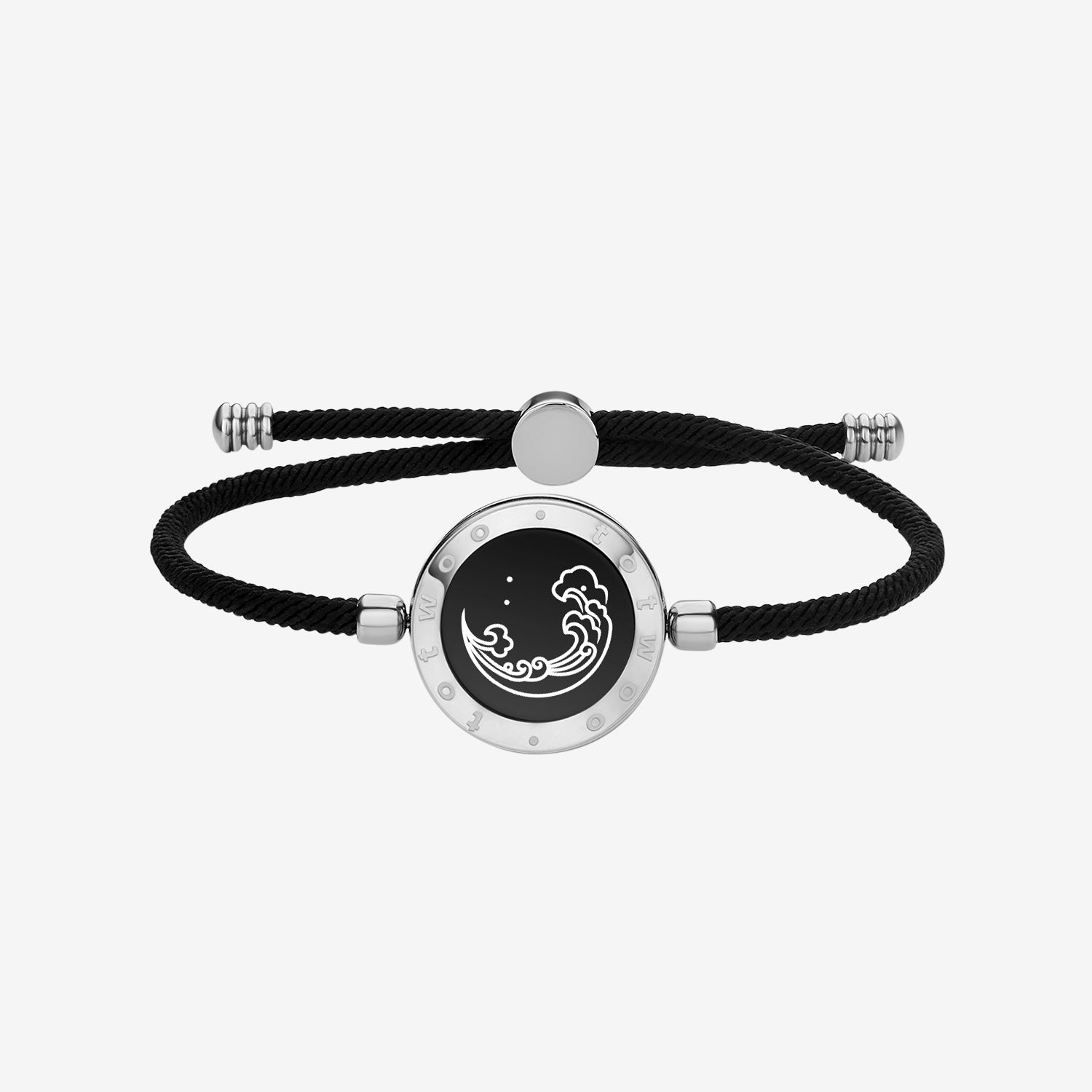 Sea Touch Bracelet with Milan Rope Single (Silver)