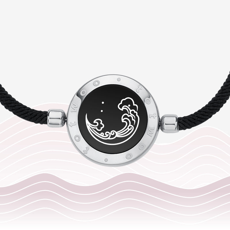 Sea Touch Bracelet with Milan Rope Single (Silver)