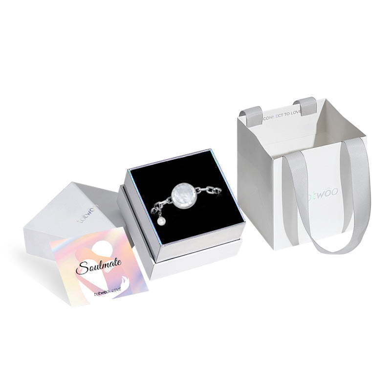 Bracelet Soulmate 2.0 Single Touch (chaîne Figaro argentée)