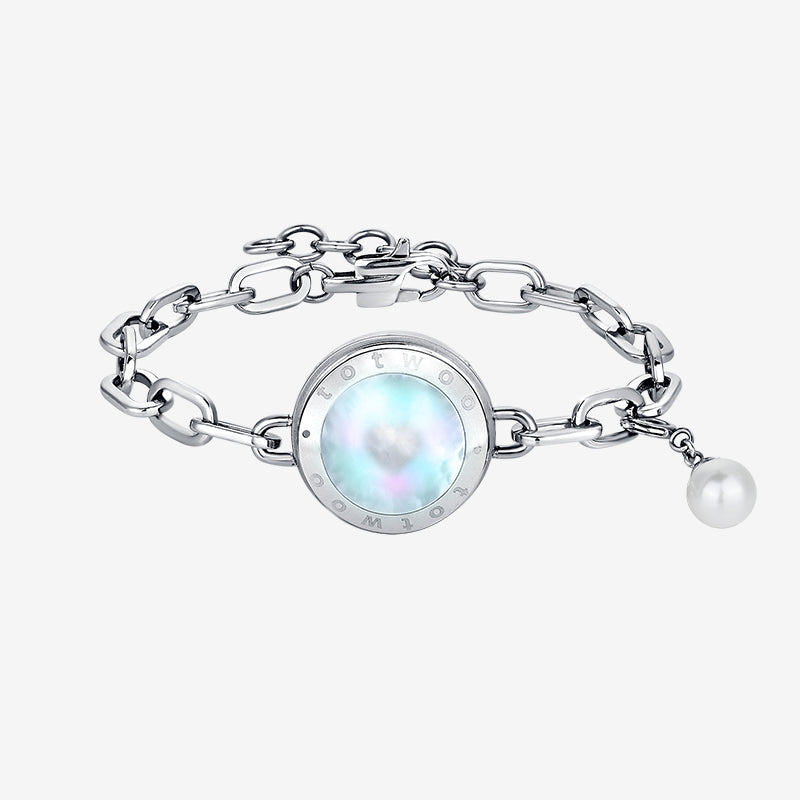 Soulmate 2.0 Single Touch Armband (Silberne Büroklammerkette)