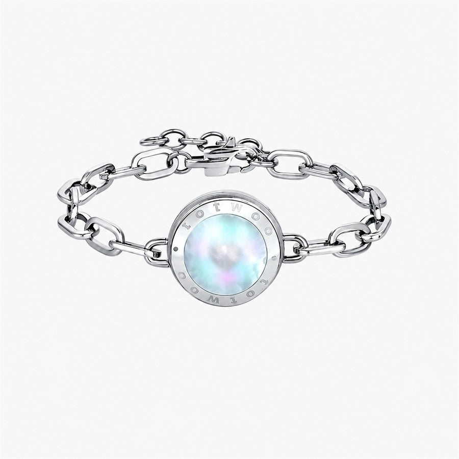 Soulmate Single Touch Armband (Silberne Büroklammerkette)