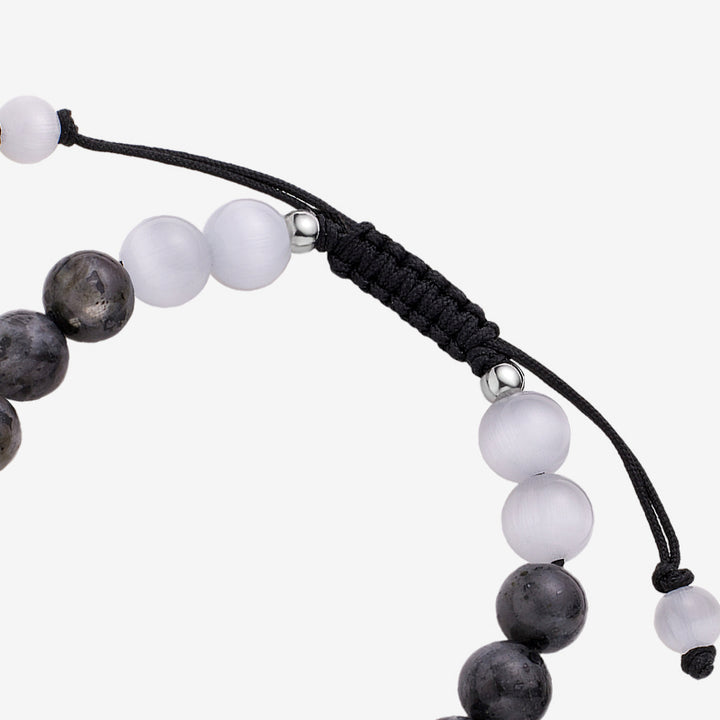 Sol y luna Celestial Bond Pulseras con cuentas