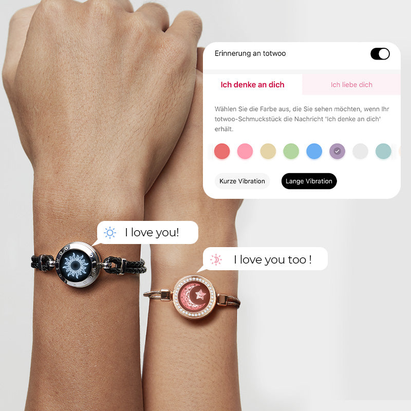 Moon Snake Chain Touch Bracelets