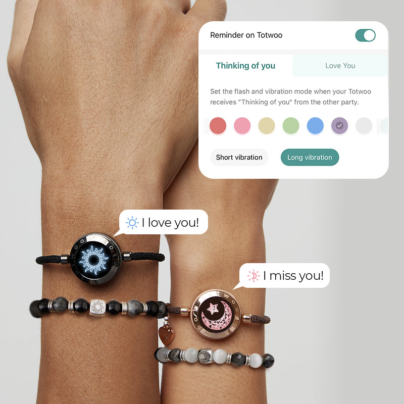 Sun & Moon Touch Milan Rope & Beaded Stacking Bracelets Set