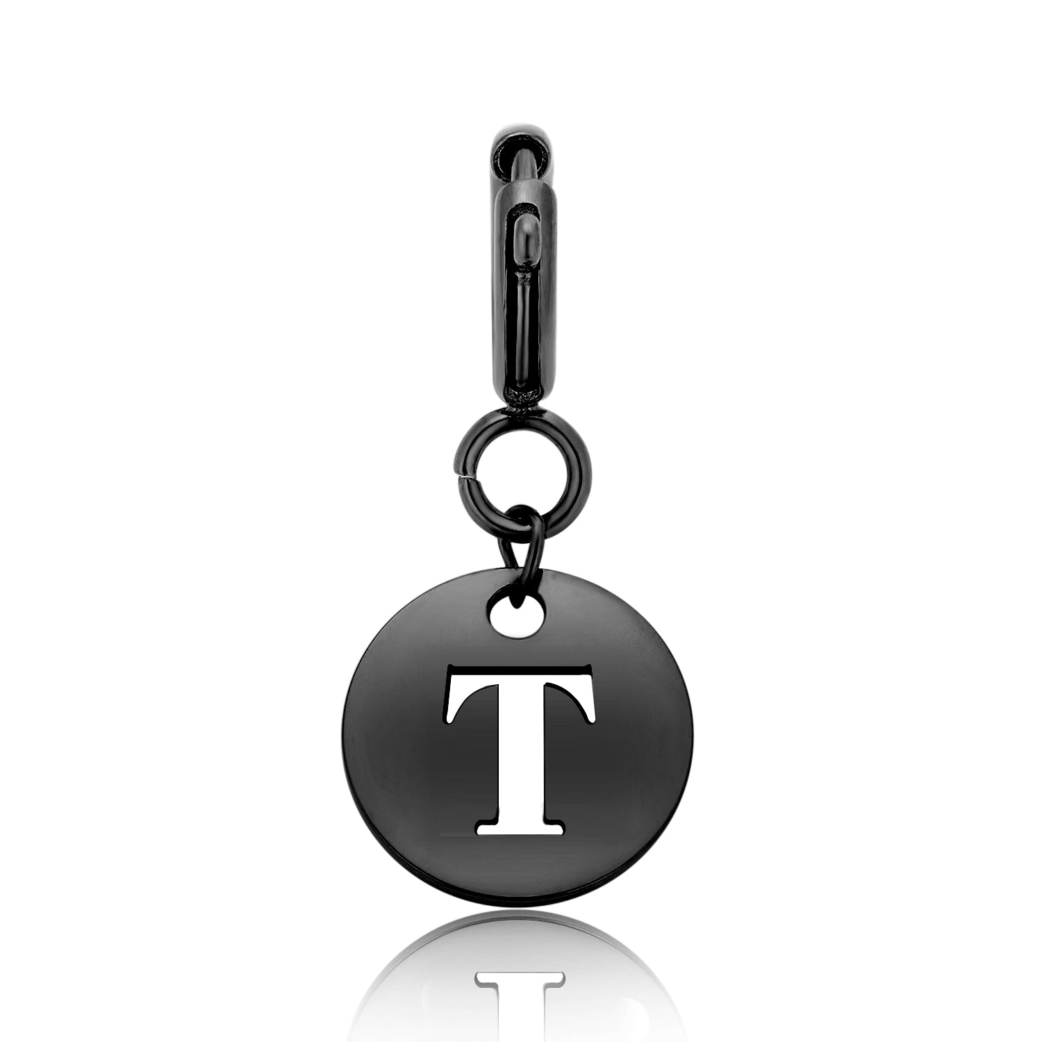 totwoo Letter Charm (Silver/Rose Gold/Black)
