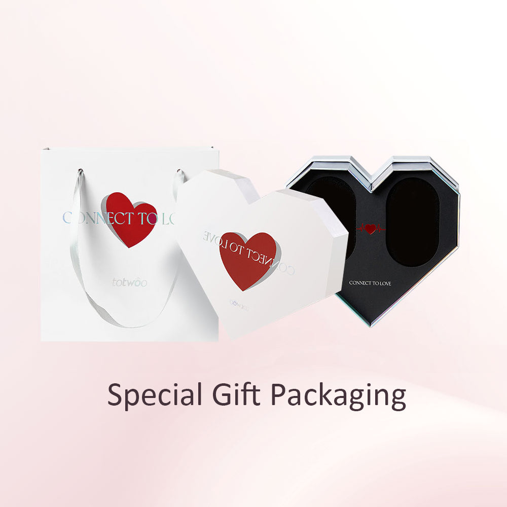 [Weißes Herz Geschenkverpackung] Sonnen- und Mond -Touch -Armbänder mit Schlangenkette