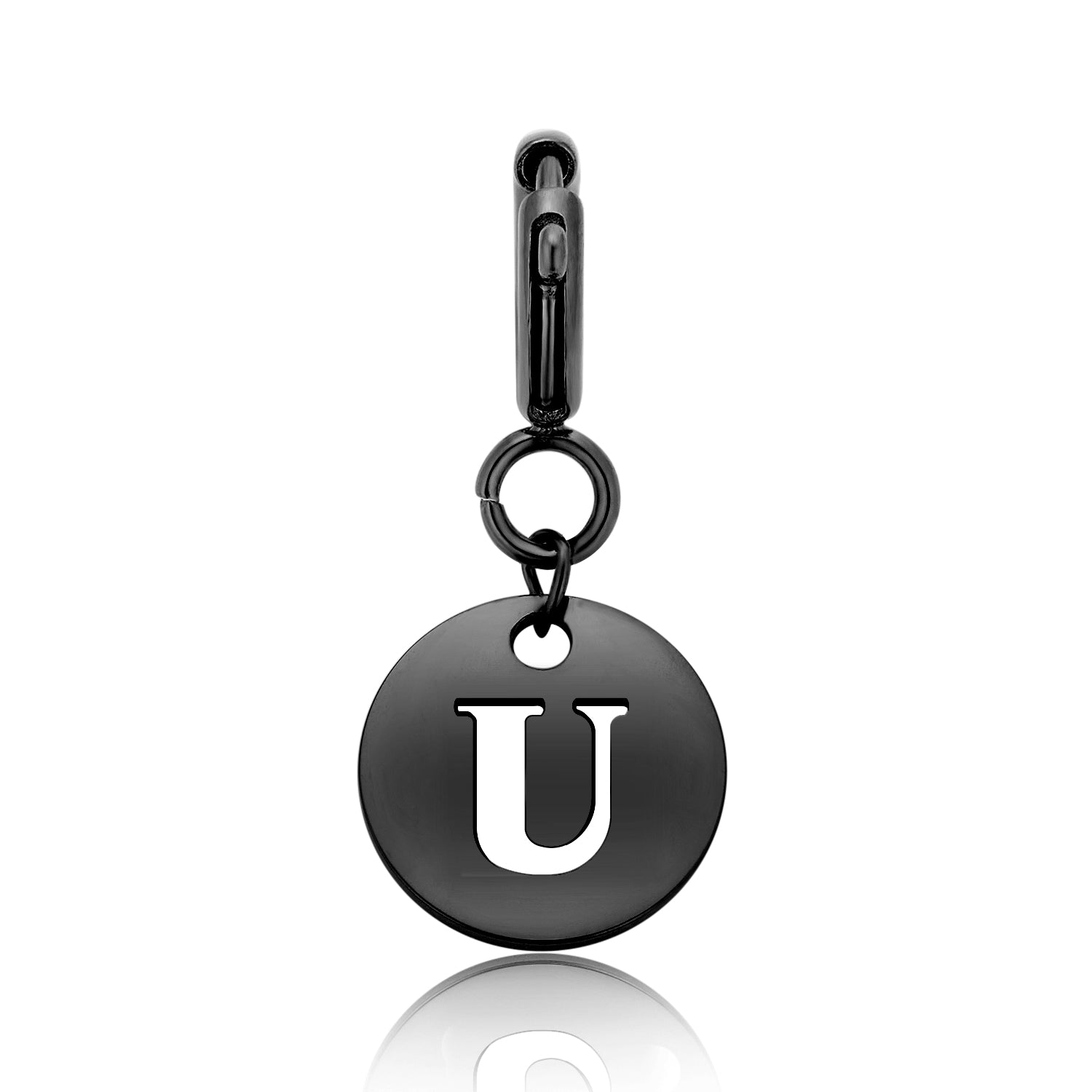 totwoo Letter Charm (Silver/Rose Gold/Black)