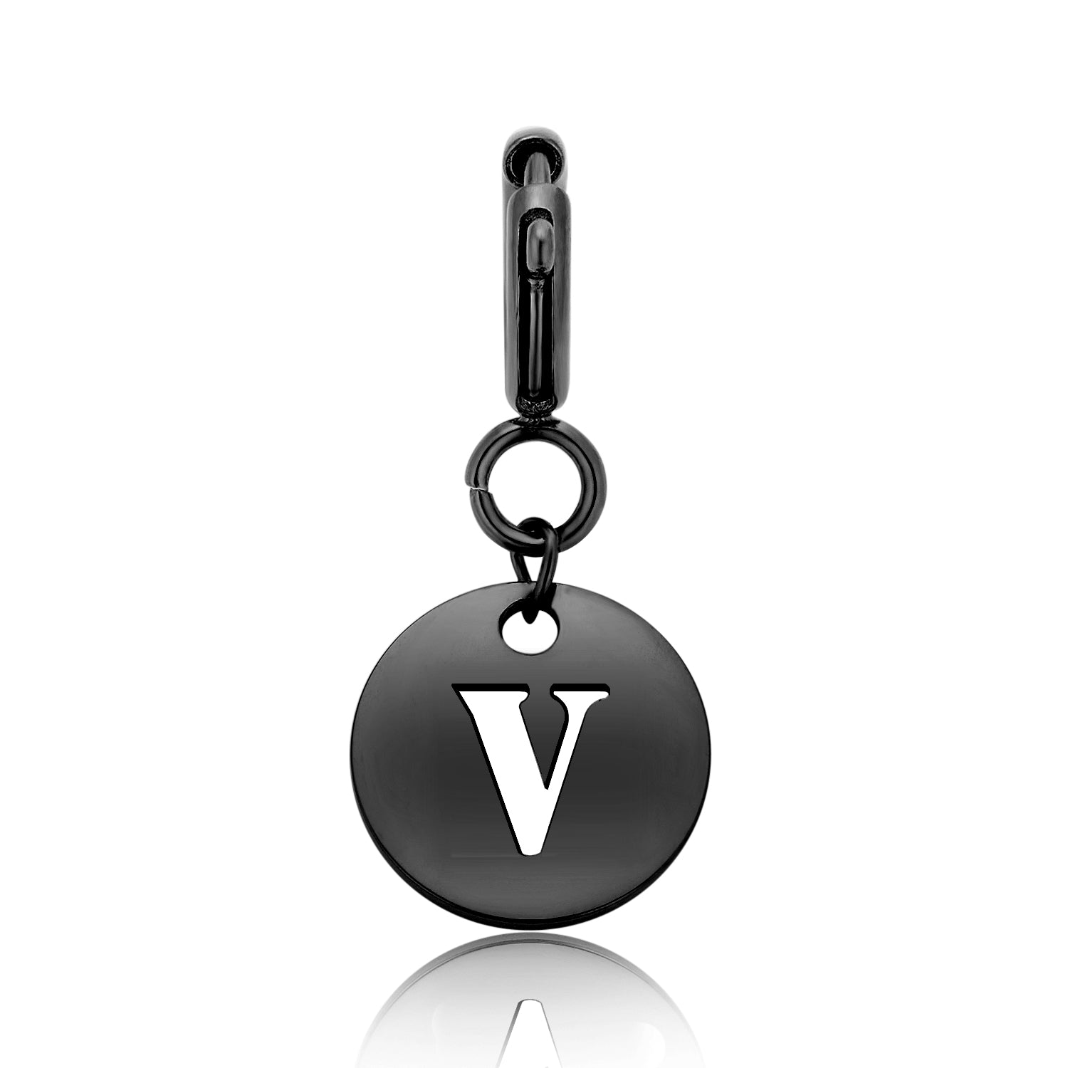 totwoo Letter Charm (Silver/Rose Gold/Black)