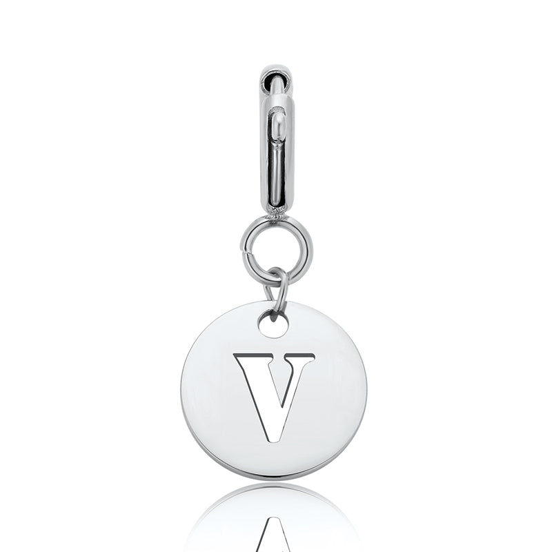 totwoo Letter Charm (Silver/Rose Gold/Black)