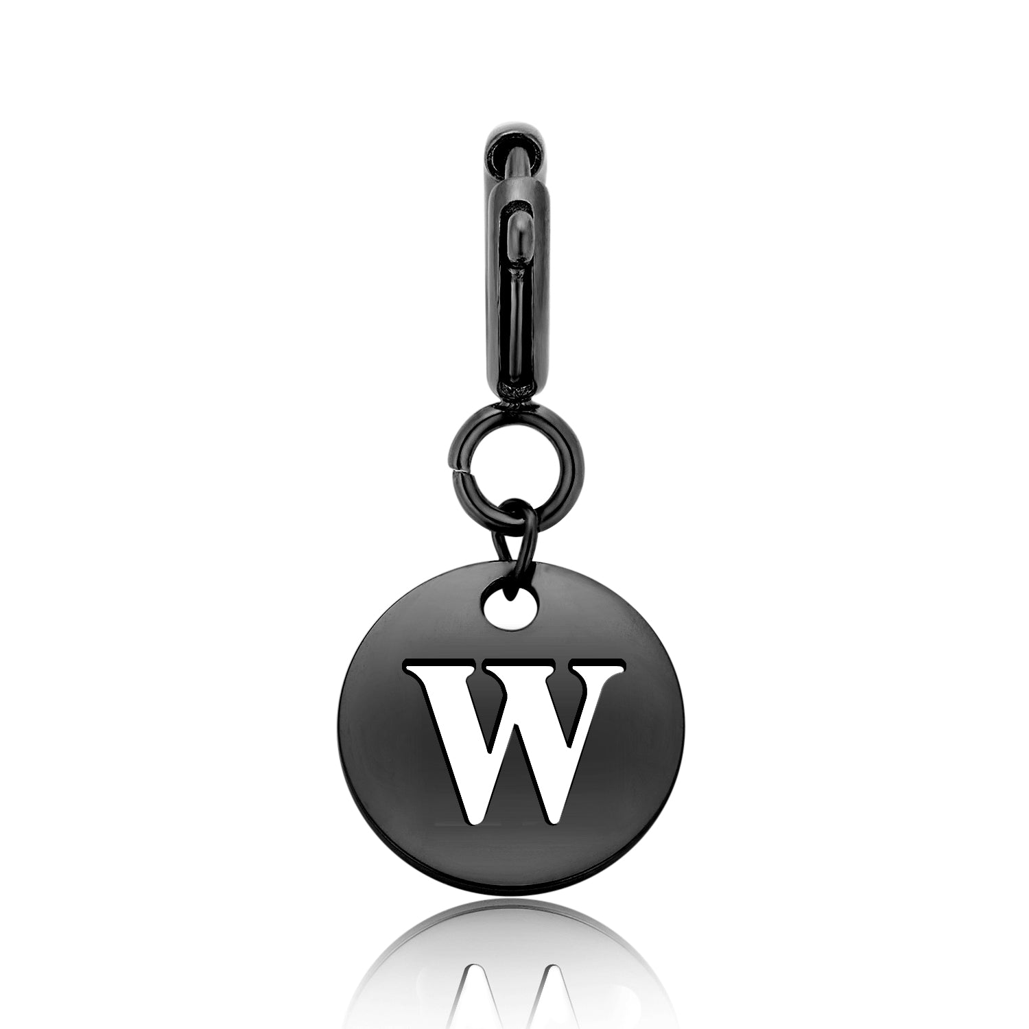 totwoo Letter Charm (Silver/Rose Gold/Black)