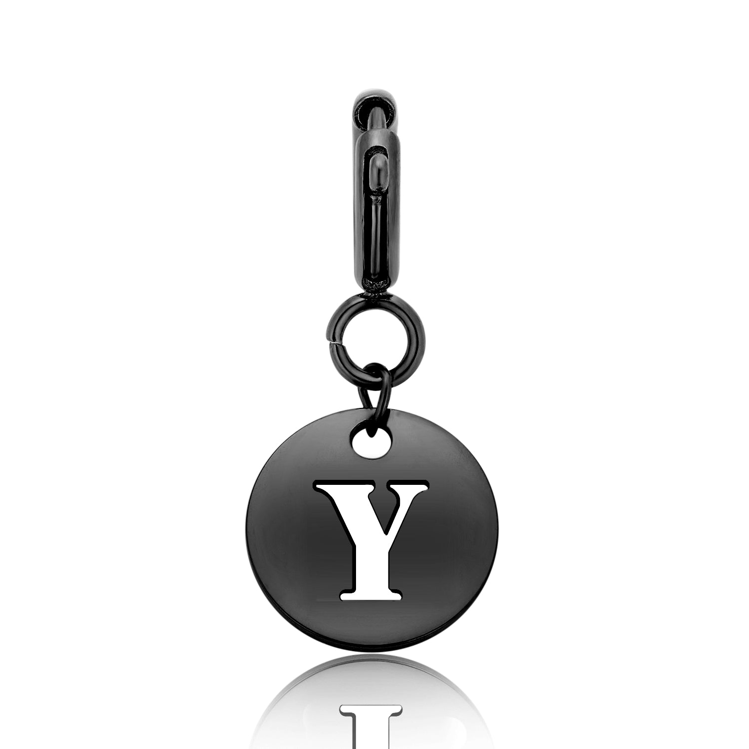 totwoo Letter Charm (Silver/Rose Gold/Black)
