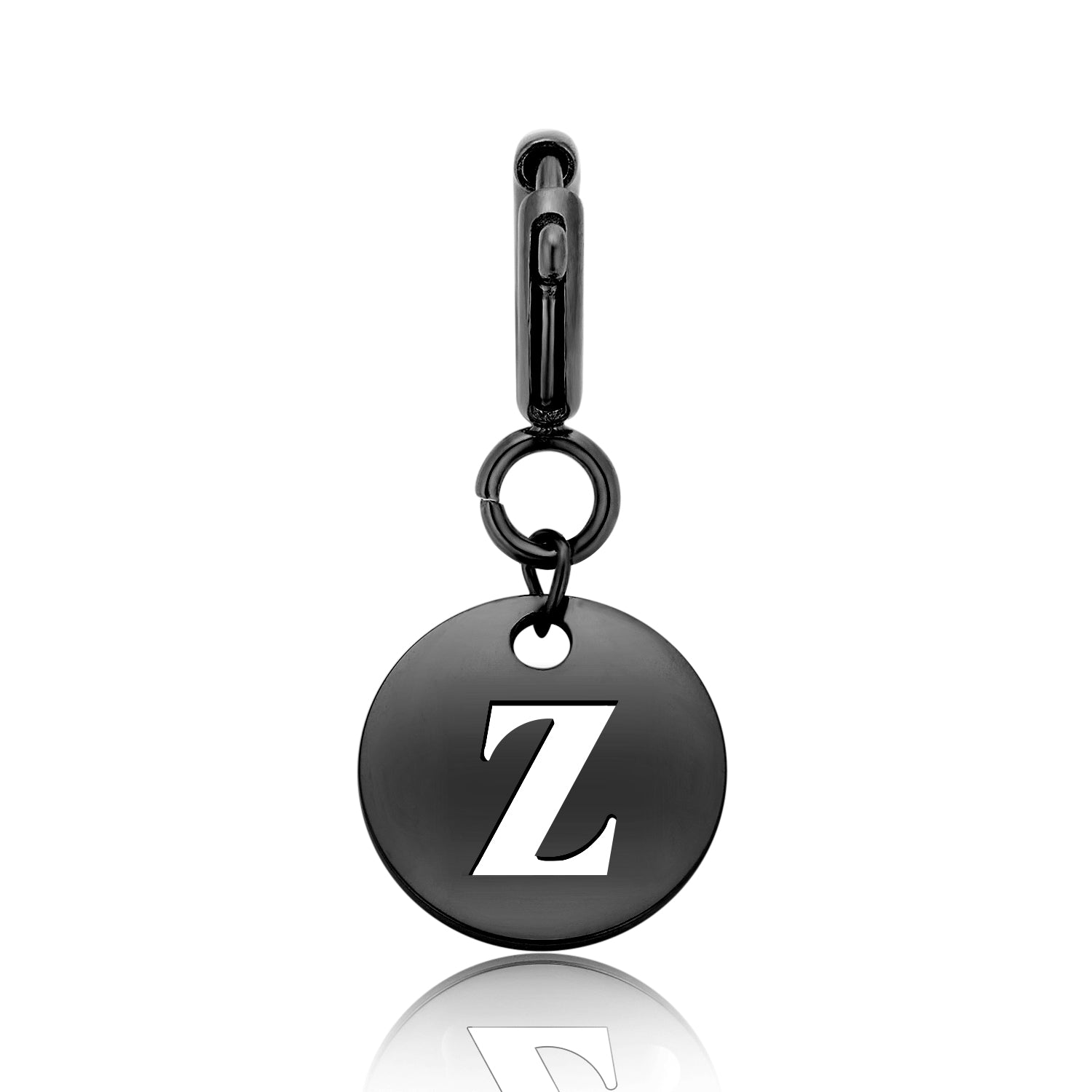 totwoo Letter Charm (Silver/Rose Gold/Black)