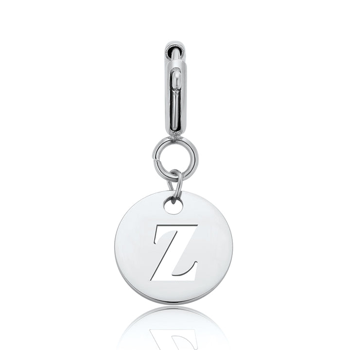 totwoo Letter Charm (plata/oro rosa/negro)