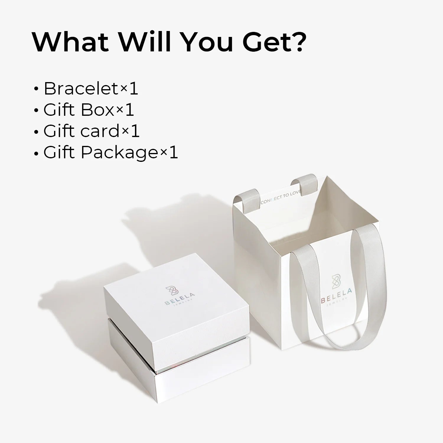 925 Silver Star & Moon Photo Bracelet with Enhanced Projection Stone