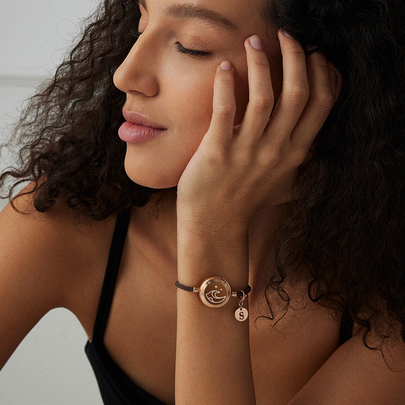 totwoo Letter Charm (Silver/Rose Gold/Black)