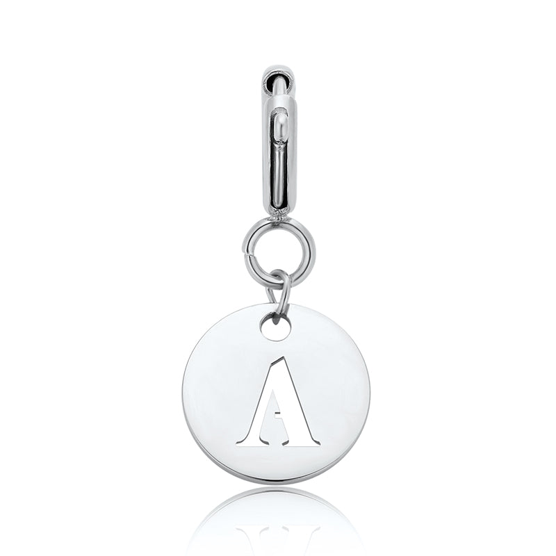 totwoo Letter Charm (Silver/Rose Gold/Black)