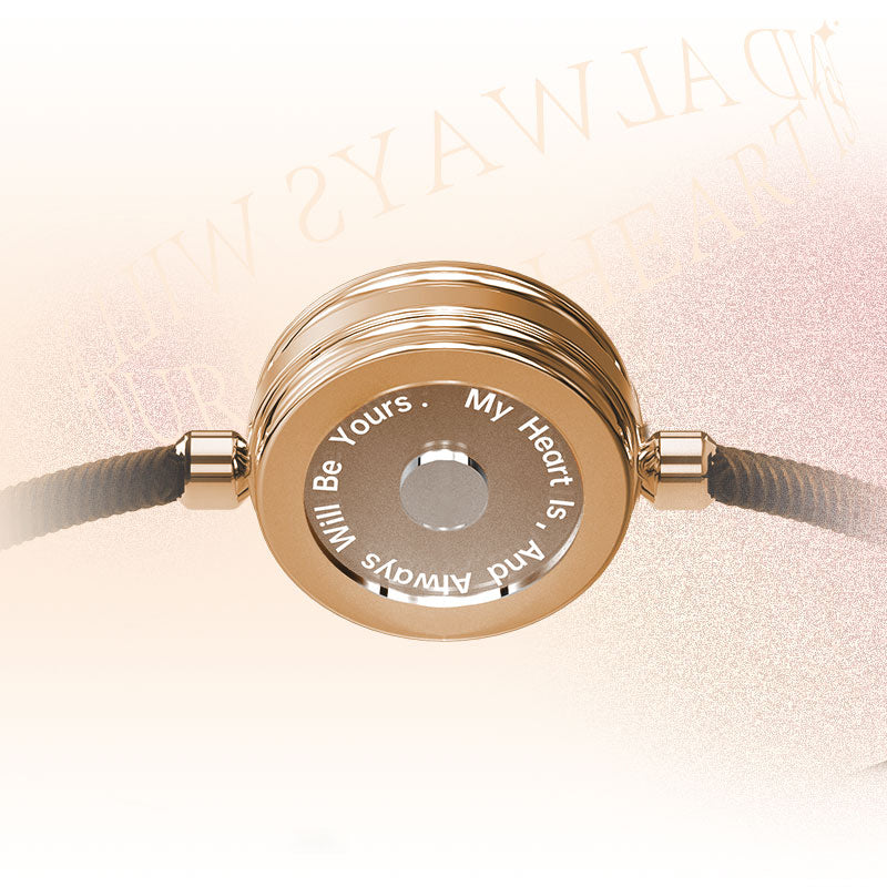 Pulsera táctil lunar con cuerda de milan soltera