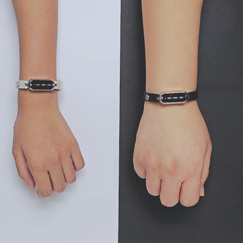 [10th Anniversary Limited Edition] Morse Love Touch Bracelets with Silicone