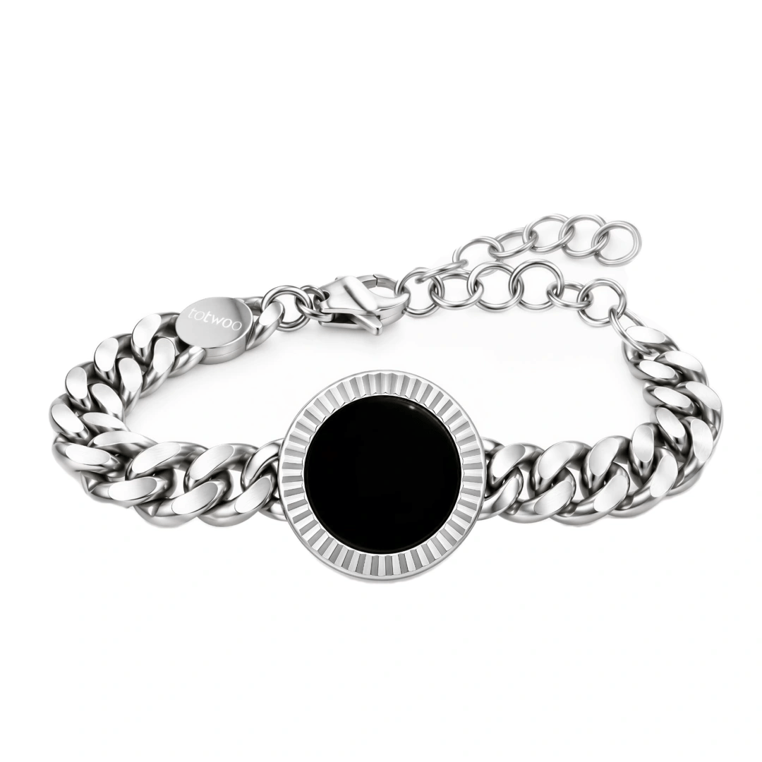 Soulmate 3 Signature silver Cuban bracelet touch animation