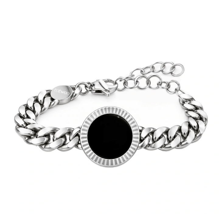 Soulmate 3 Signature silver Cuban bracelet touch animation