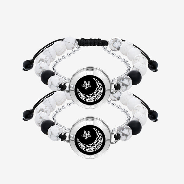 Braccialetti Moon e Moon Touch con perline abbinate