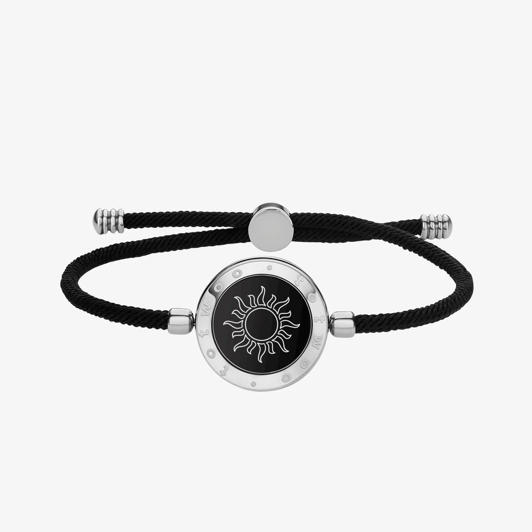 Pulsera de tacto solar con cuerda de Milán soltera