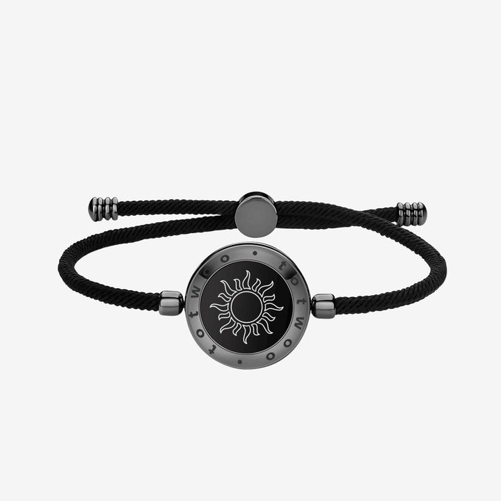 Pulsera de tacto solar con cuerda de Milán soltera
