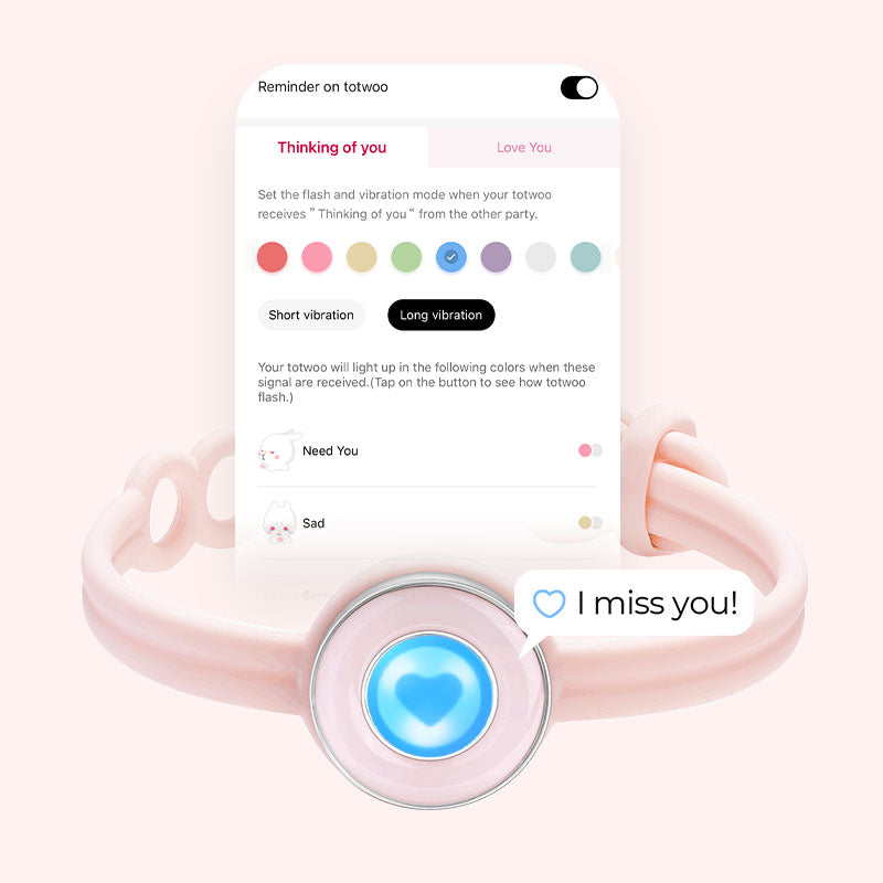 Candy Original Touch Bracelet Single(Peach Blush）