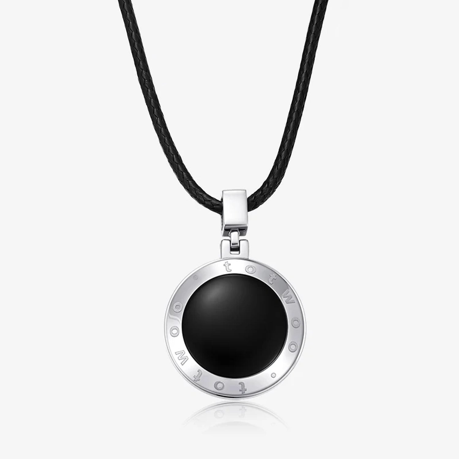 Soulmate 2.0 Touch Necklace with Obsidian – totwoo