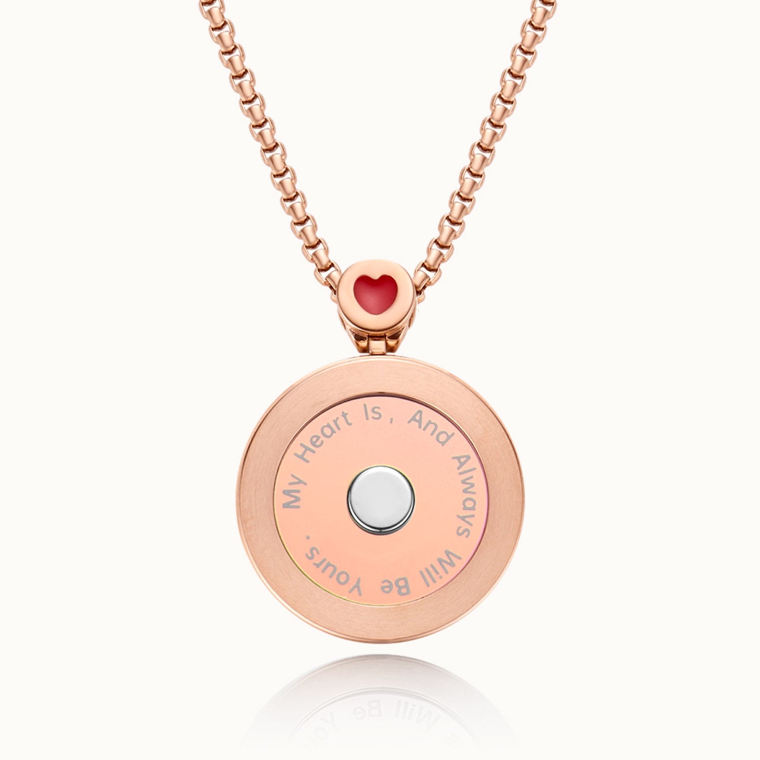 Moon Touch Necklace with Agate