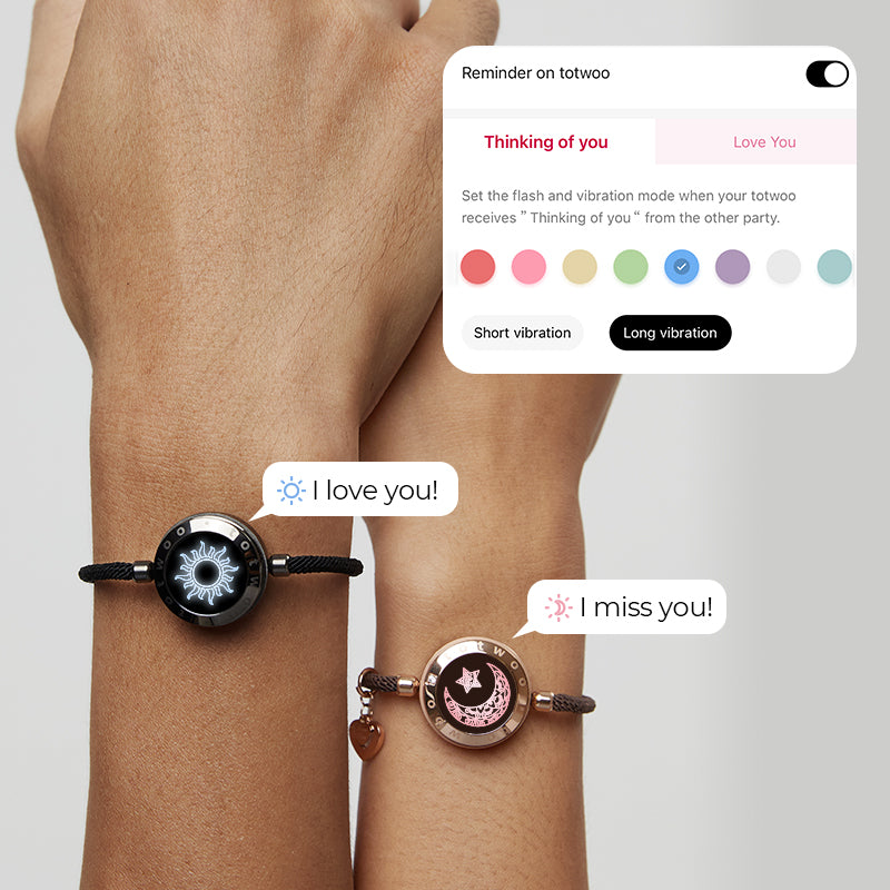long distance relationship bracelets/miss you bracelets/couple bracelets touch/anniversary gifts for couples/long distance touch gifts long distance relationship bracelets/miss you bracelets/couple bracelets touch/anniversary gifts for couples/long distance touch gifts