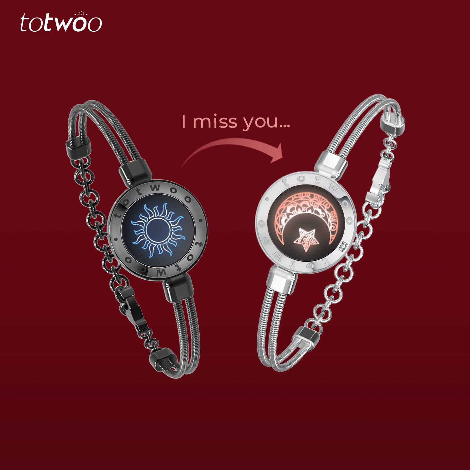 Totwoo Sun & Moon Gift Set | Black & Silver – totwoo