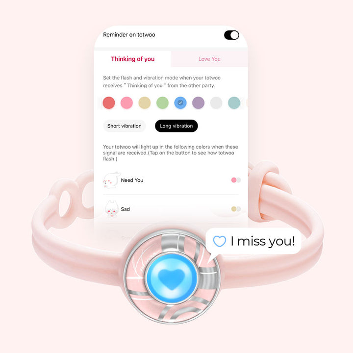 Braceletas Touch de Wave Candy (rosa+rosa)